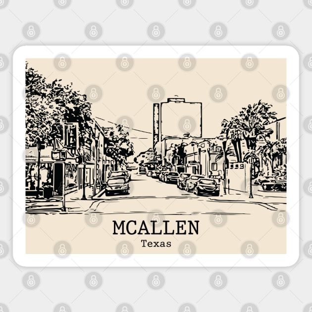 McAllen - Texas Magnet by Lakeric